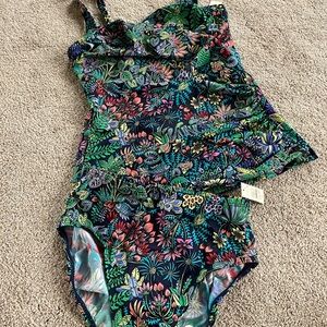 Two piece tankini.